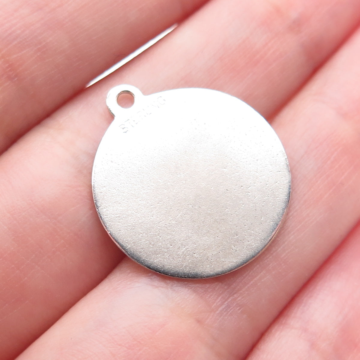 925 Sterling Silver Vintage Make My Wish Come True Well Charm Pendant