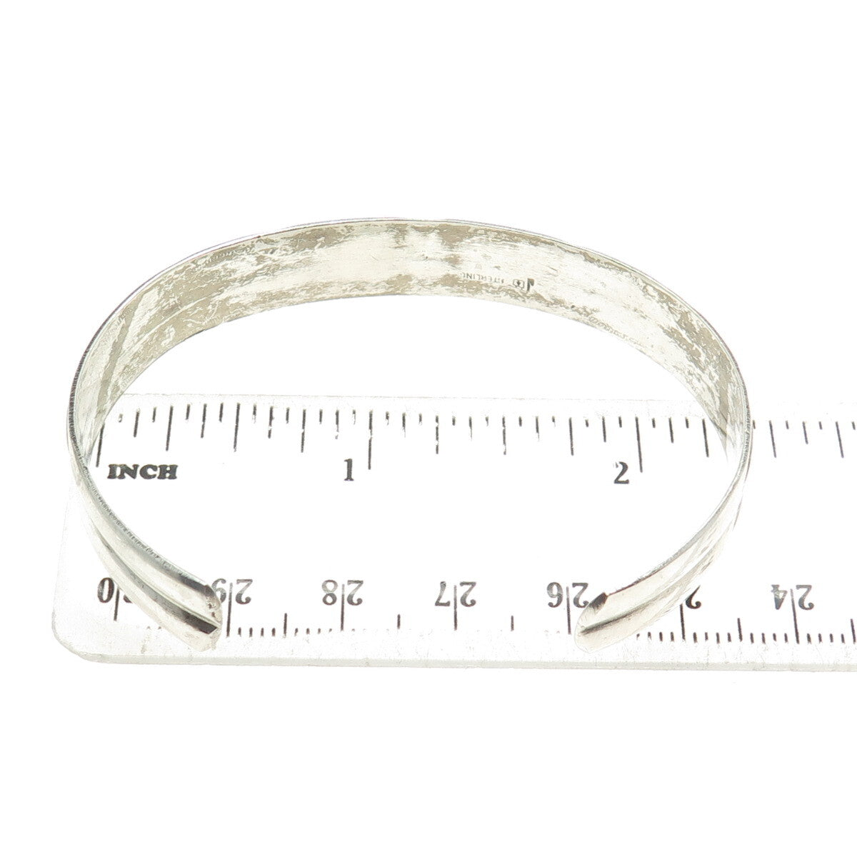 BELL TRADING POST Old Pawn Sterling Silver Southwestern Adjustable Bracelet 6.5"