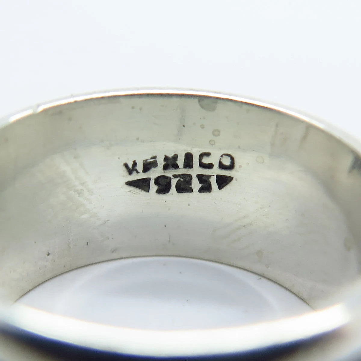 925 Sterling Silver Vintage Mexico Braided Celtic Band Ring Size 7.75