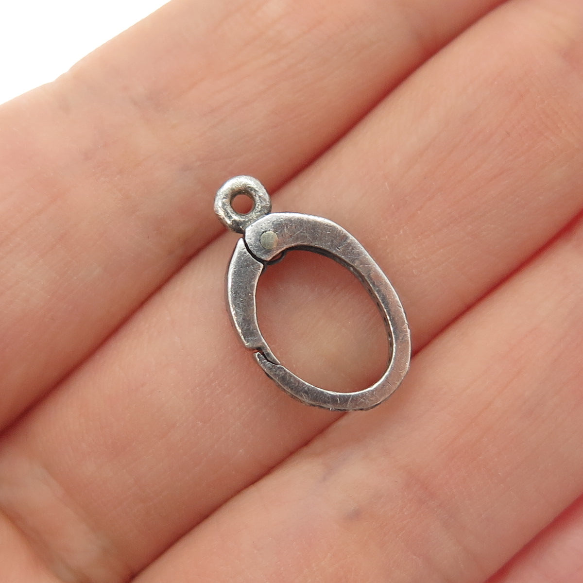 925 Sterling Silver Real Round-Cut Diamond Bracelet / Necklace Lobster Lock