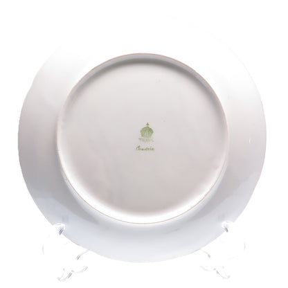 VIENNA Antique Marechal Lefebvre & Madame Sans-Gene Porcelain Cabinet Plate