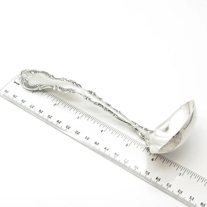 925 Sterling Silver Antique Victorian Gorham Strasbourg - 1897 Gravy Ladle