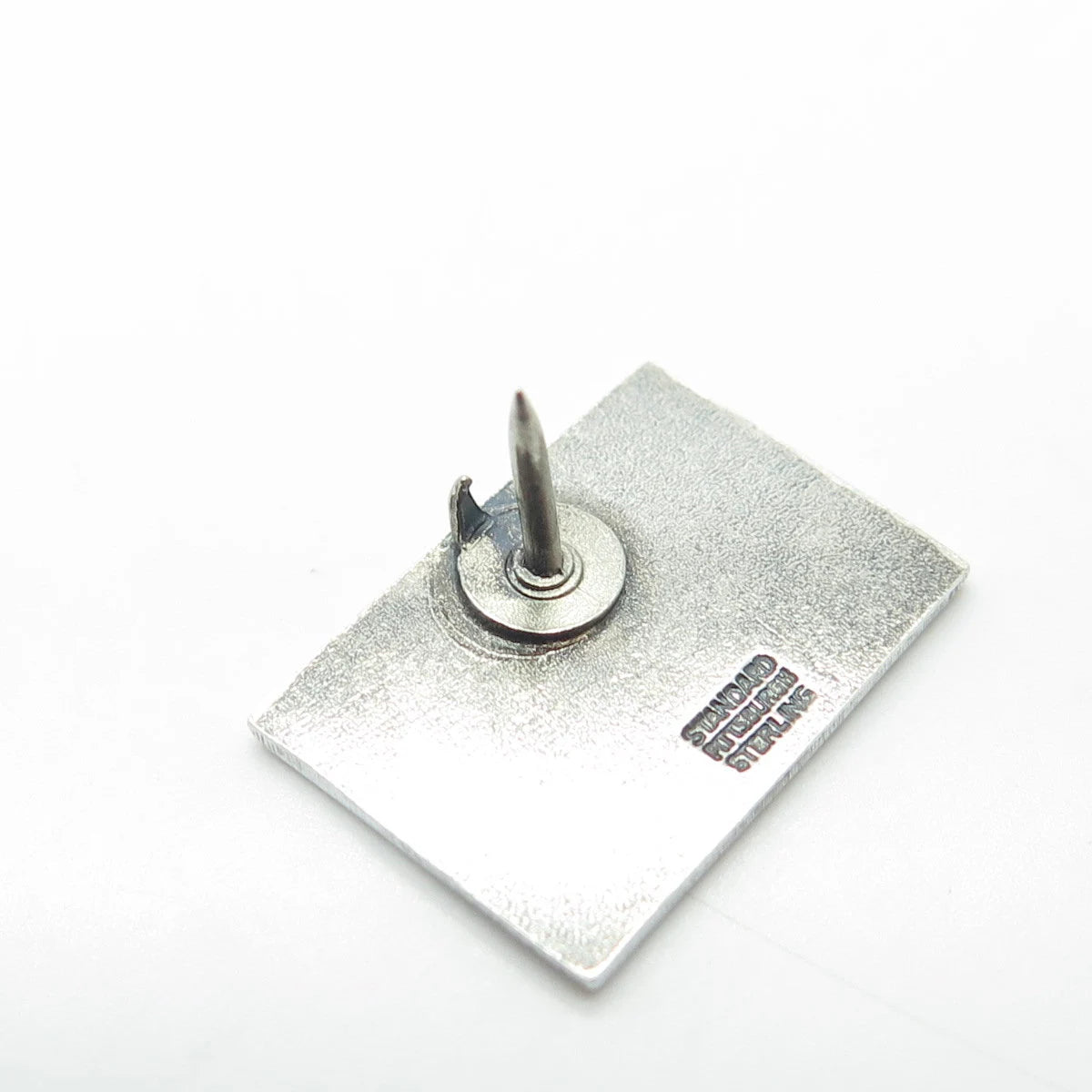 925 Sterling Silver Vintage Standard Pittsburgh Enamel "McGraw Edison" Lapel Pin