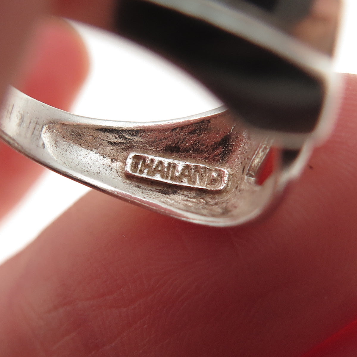 Chapal Zenray 925 Sterling Silver Vintage Ichthys Religious Ring Size 4.75