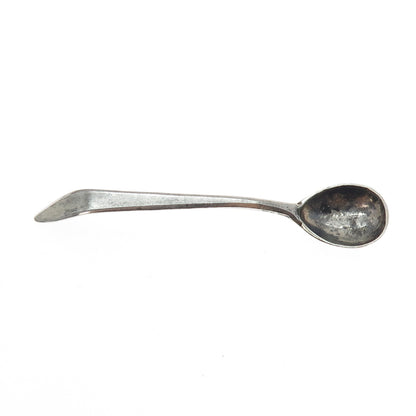 875 Silver Antique Art Deco Estonia Salt & Spices Spoon