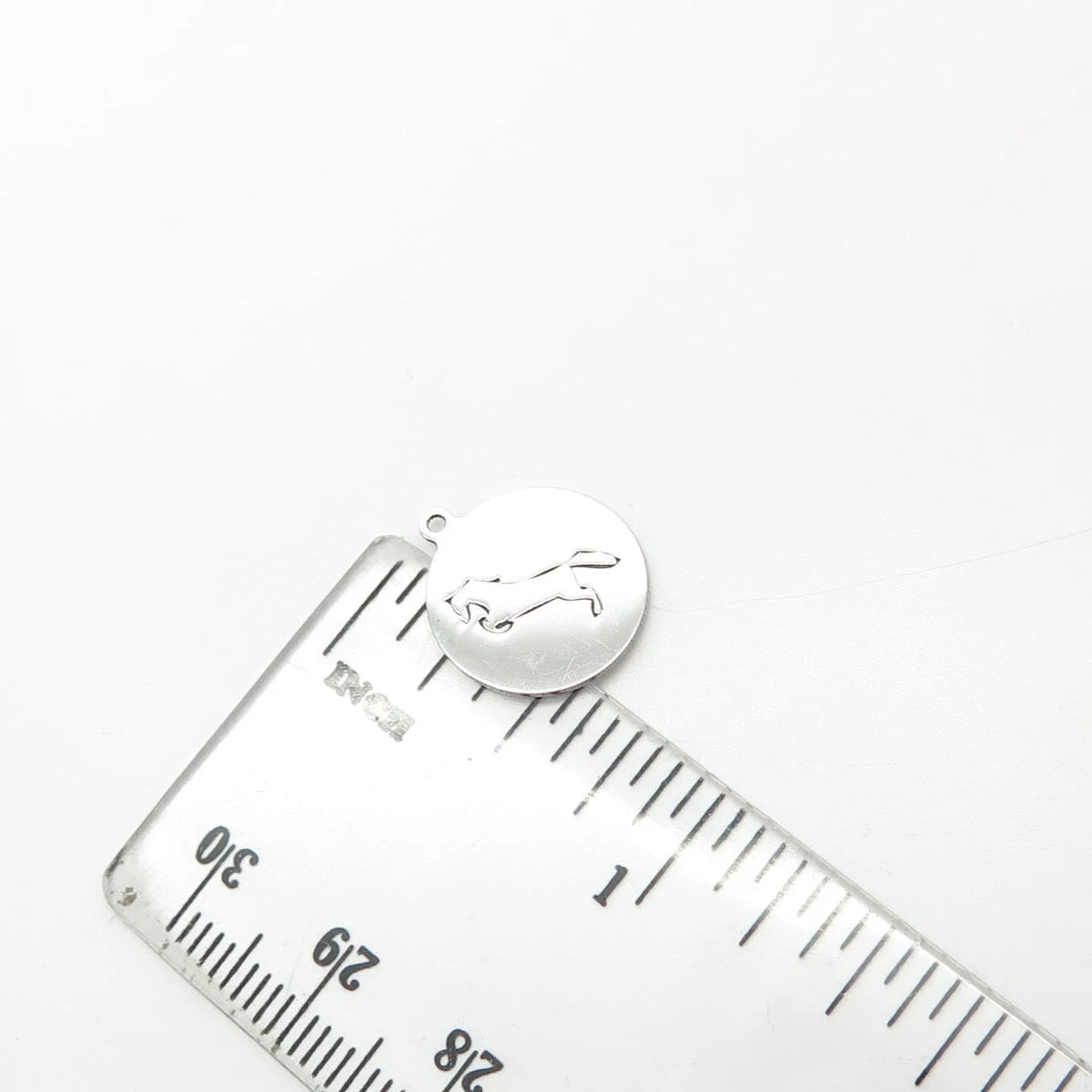 925 Sterling Silver USA Two In Town Horse Charm Pendant
