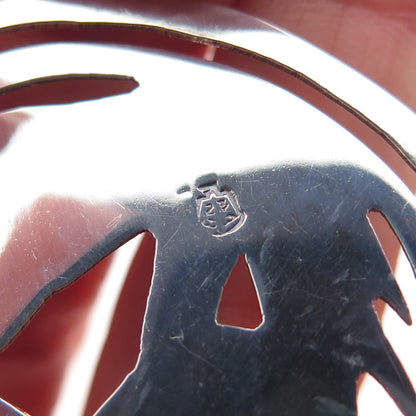 925 Sterling Silver Vintage Mexico Sombrero Boy Bookmark