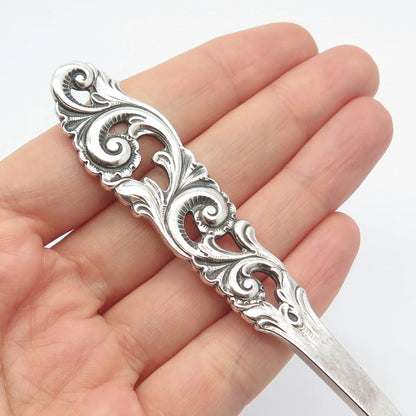 830S Silver Antique NORSK MØNSTER Brodrene Mylius Tele Pie Server