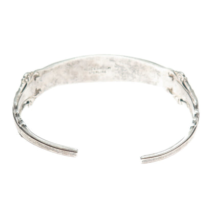 REED & BARTON Sterling Vintage 1967 Grande Renaissance Adjustable Bracelet 6.5"