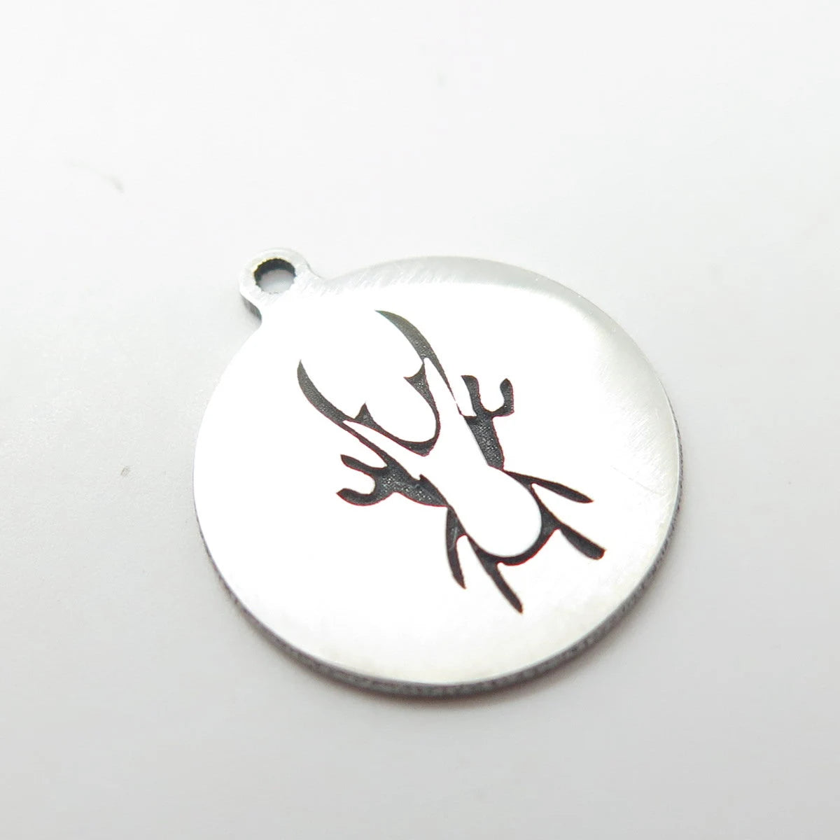 925 Sterling Silver USA Two In Town Insect Charm Pendant