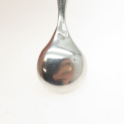 800 Silver Vintage European Salt & Spices Spoon