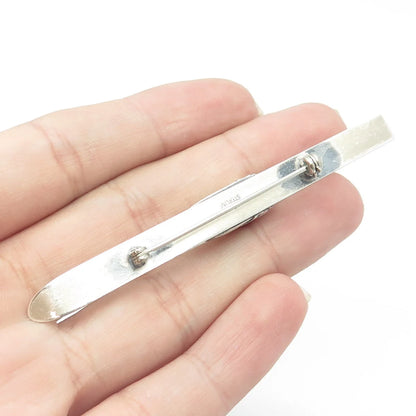 925 Sterling Silver Vintage BEAU Ski & Boot Pin Brooch
