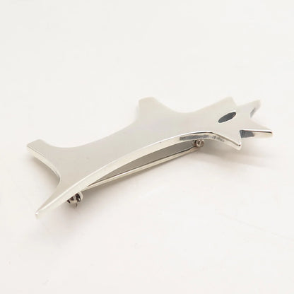 925 Sterling Silver Vintage Erika Dog Pin Brooch
