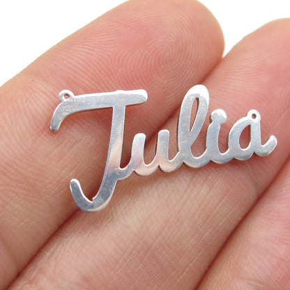 925 Sterling Silver "Julia" Personalized Centerpiece Pendant