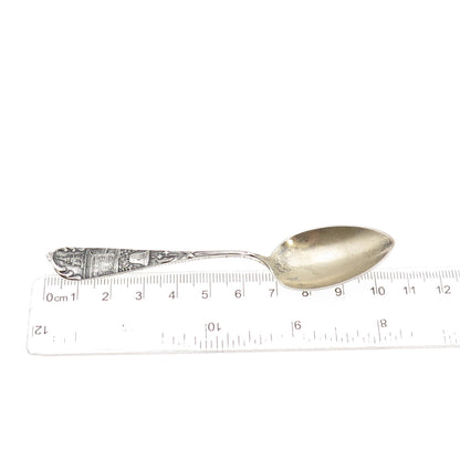 925 Sterling Silver Antique Art Deco Philadelphia Pennsylvania Coffee Spoon