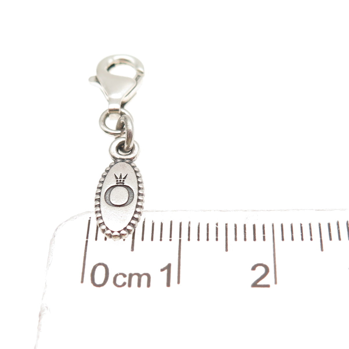 Pandora 925 Sterling Silver Bracelet / Necklace Lobster Lock Clasp Tag
