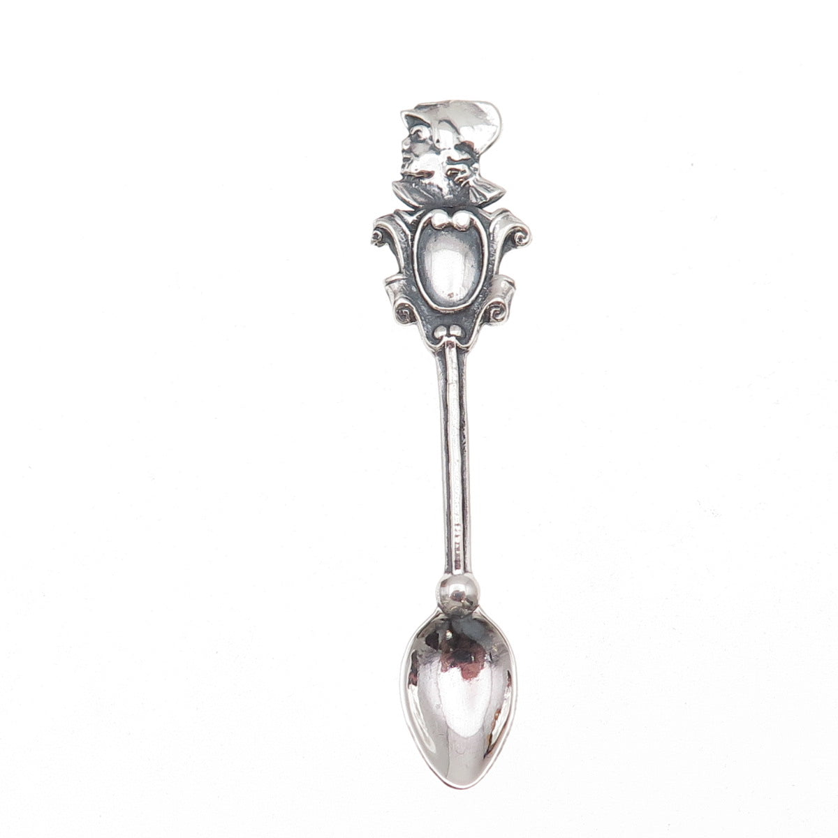 925 Sterling Silver Antique Art Deco Warrior Sniffer Spoon