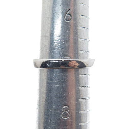 925 Sterling Silver Real Black Spinel Gemstone & C Z Teardrop Ring Size 7