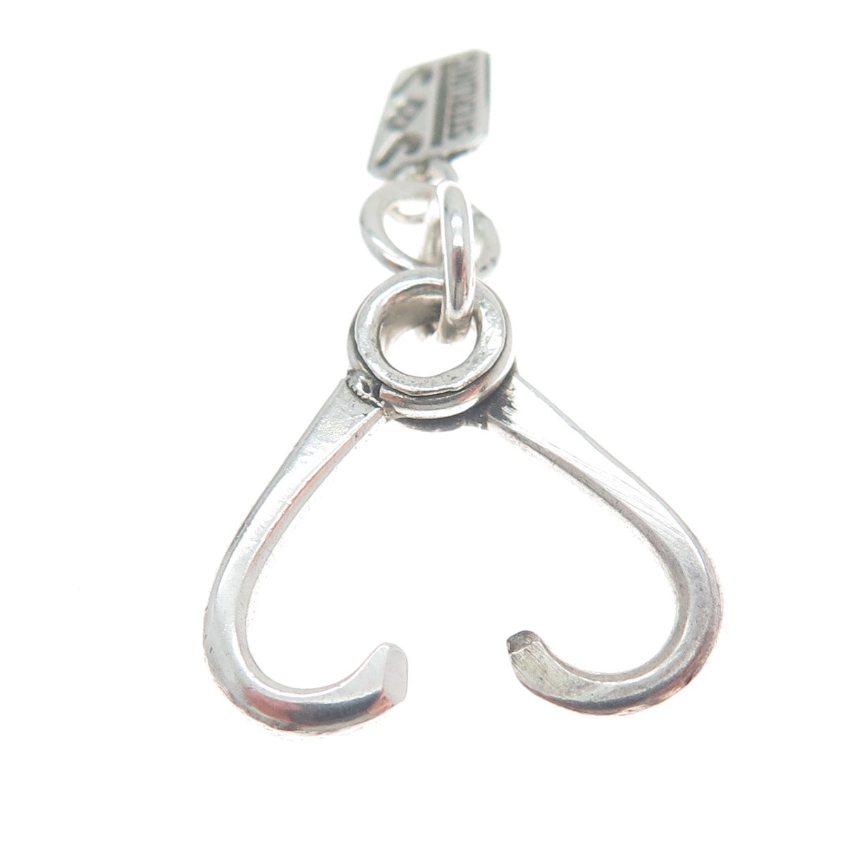 JBJ Jorie Browder Sterling Silver Vintage Bracelet / Necklace Slide Lock Clasp