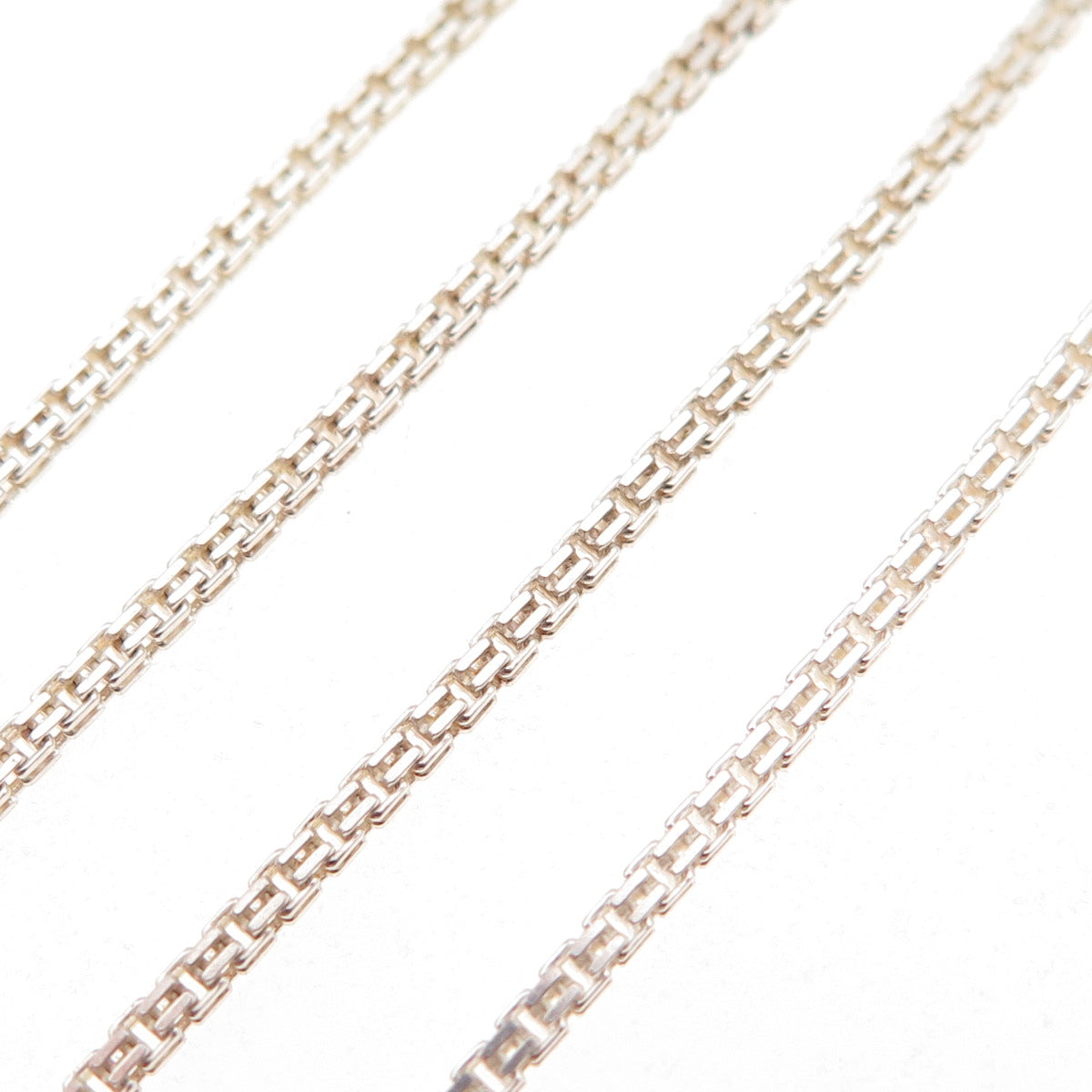 Nicky Butler 925 Sterling Silver Vintage Box Chain Necklace 18"
