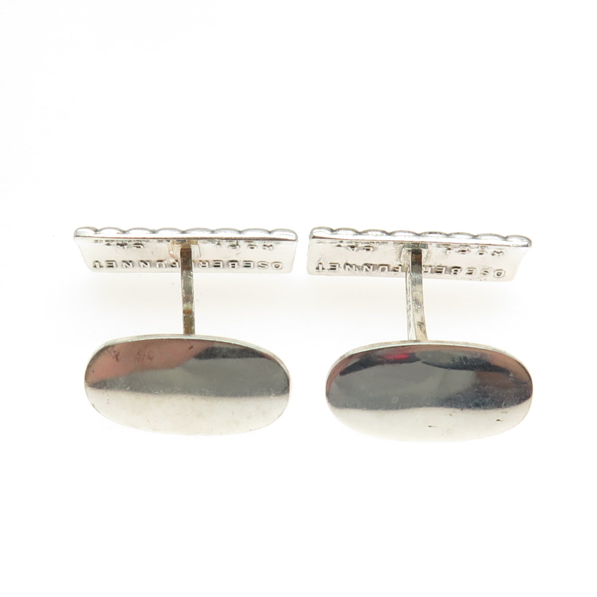 DAVID ANDERSEN 925 Sterling Silver Vintage Norway Osebergfunnet Cufflinks