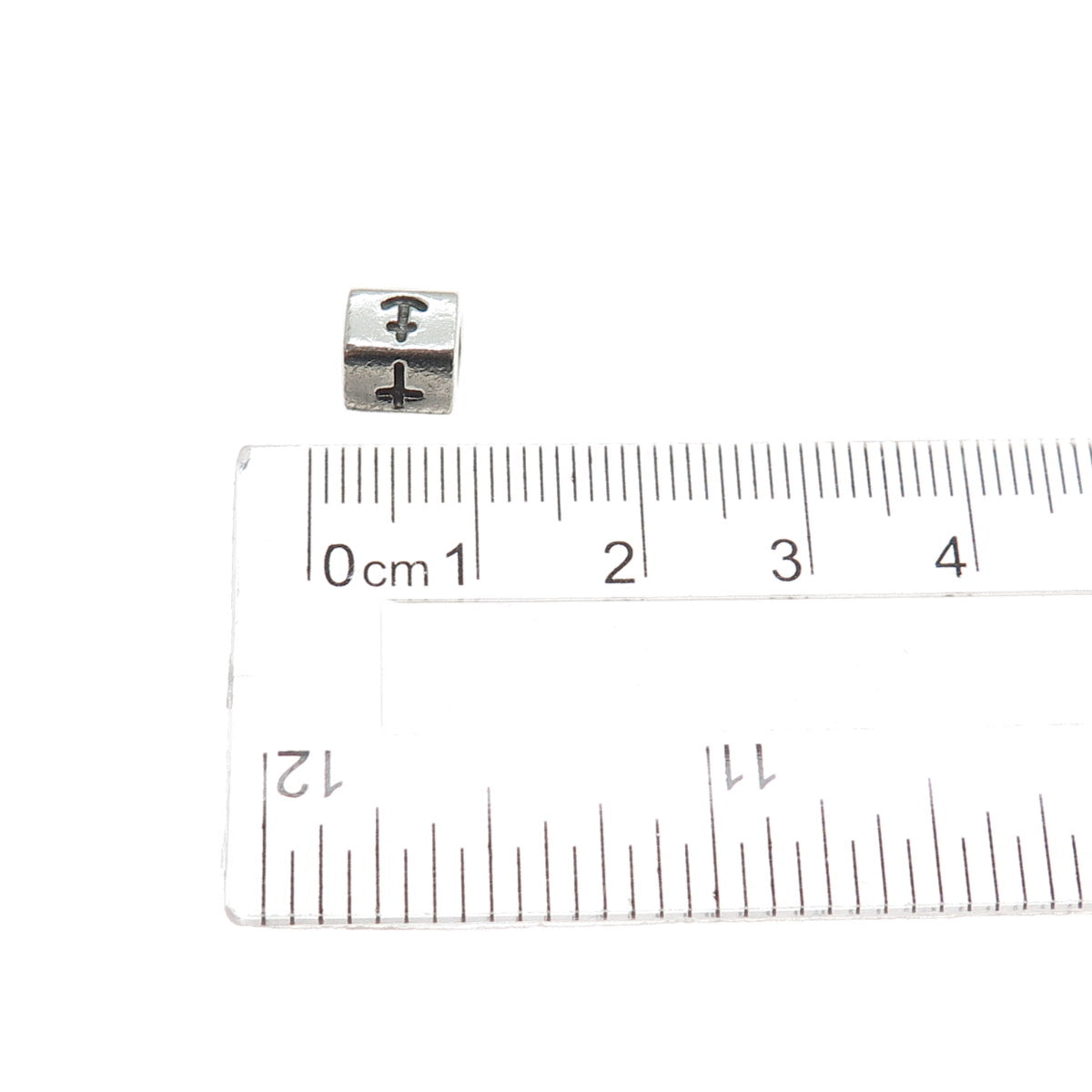 PANDORA 925 Sterling Silver Faith Hope & Love Slide Bead Charm