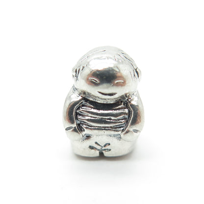 PANDORA 925 Sterling Silver Boy Bead Charm