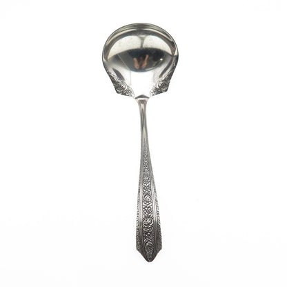 Wallace 925 Sterling Silver Antique Art Deco 1933 Normandie Cream Ladle