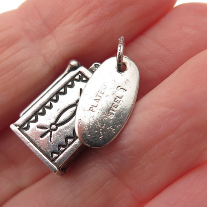 Maisels Indian Old Pawn 925 Sterling Vintage Slot Machine Casino 3D Mini Pendant