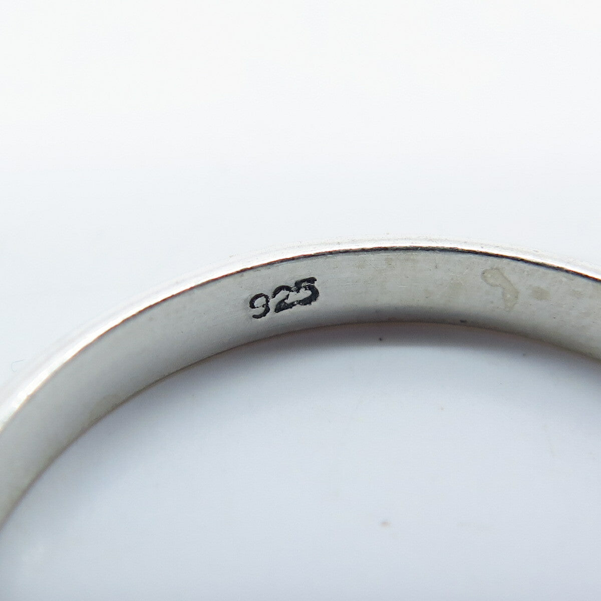 925 Sterling Silver Classic Band Ring Size 12.25