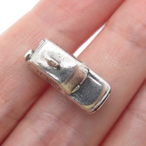 SHUBE 925 Sterling Silver Vintage SUV Car Mini Charm Pendant