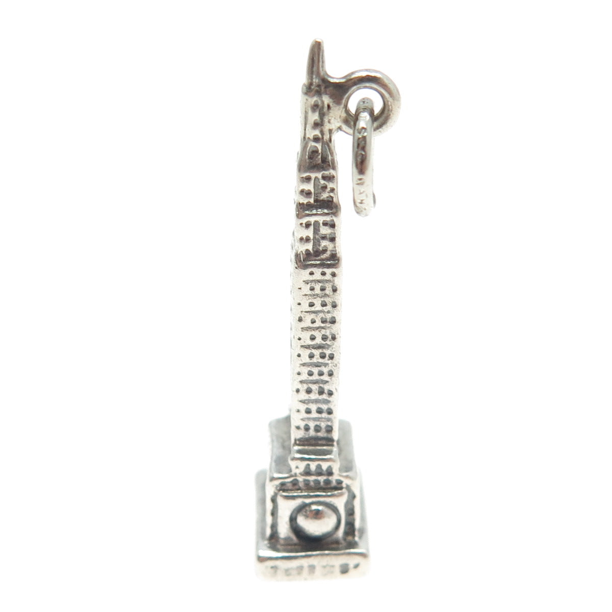 DANECRAFT 925 Sterling Silver Vintage Empire State Building Pendant