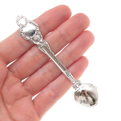 Moore & Leding 925 Sterling Silver Antique 1891 Mount Vernon Coffee Spoon
