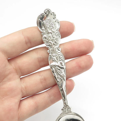 925 Sterling Silver Antique American Souvenir Co. Ornate Spoon