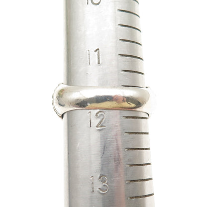 925 Sterling Silver Vintage Grandmaster Oxidized Signet Ring Size 12