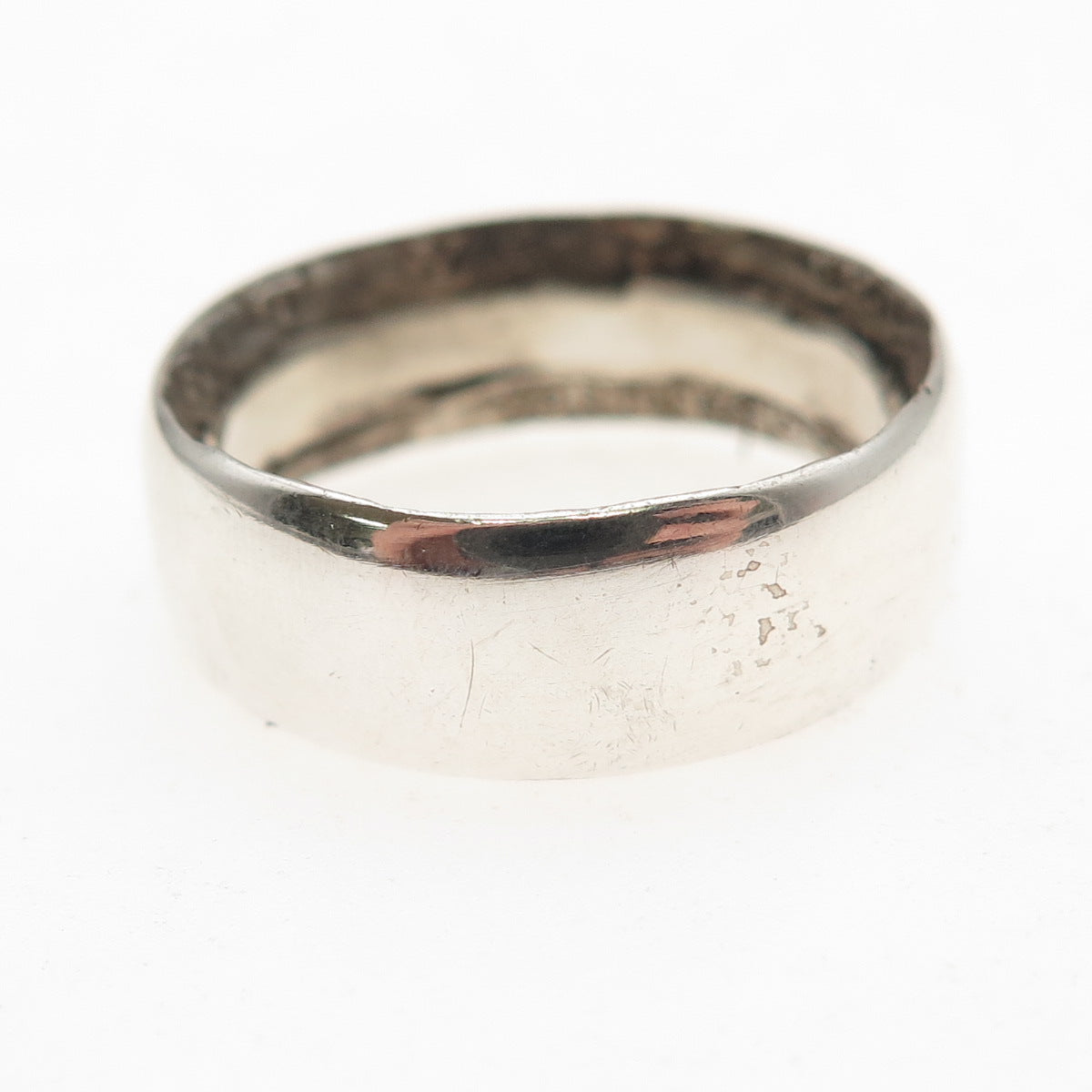 900 Silver Antique 1946 US Walking Liberty Half Dollar Coin Band Ring Size 9.5