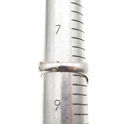 JAI by John Hardy 925 Sterling Silver I Love Hand Wrap Adjustable Ring Size 8.25