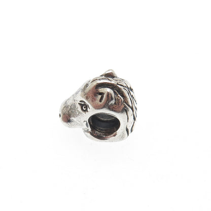 PANDORA 925 Sterling Silver Pony Horse Bead Charm