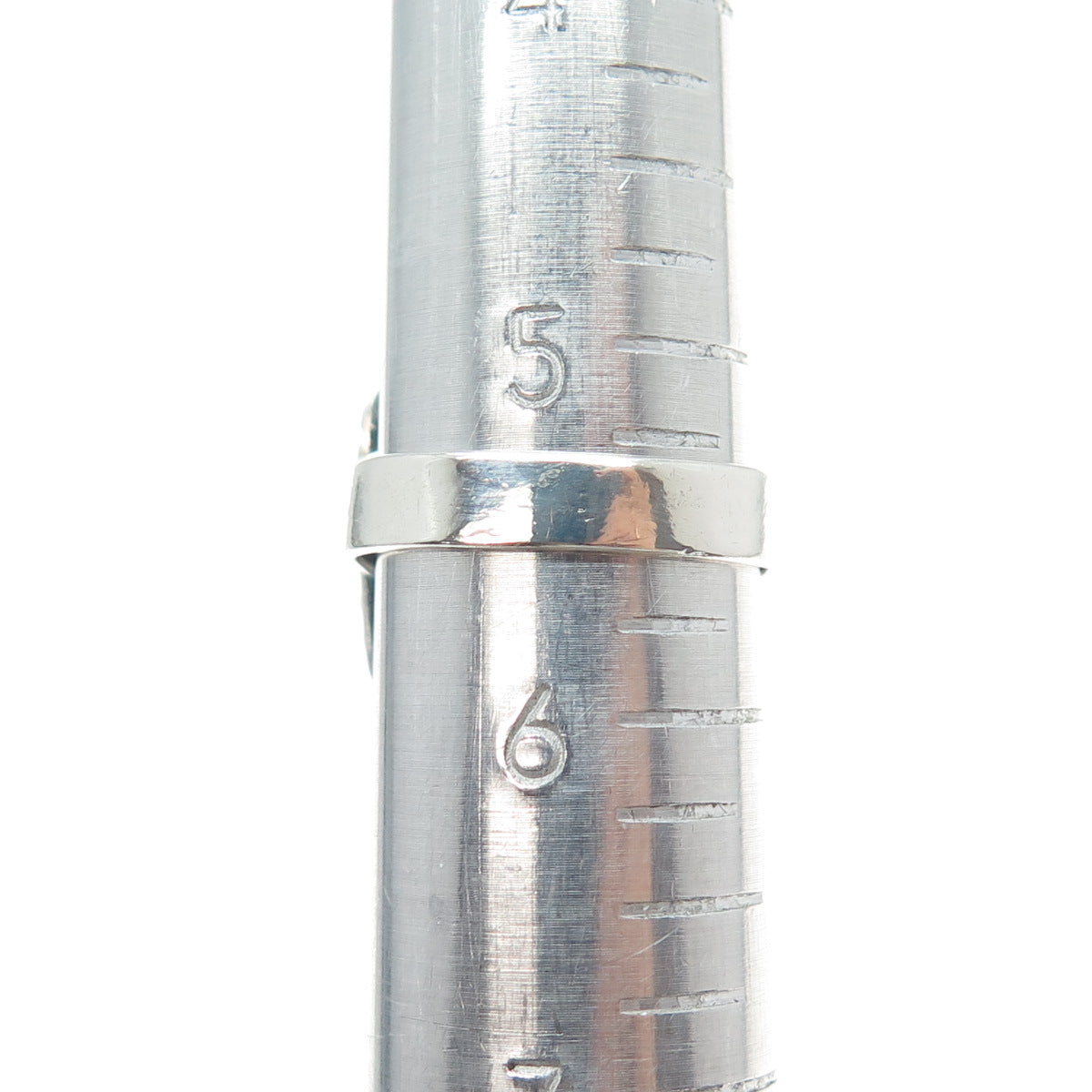 Old Pawn 925 Sterling Silver Vintage Southwestern Green Chalcedony Ring Size 5.5