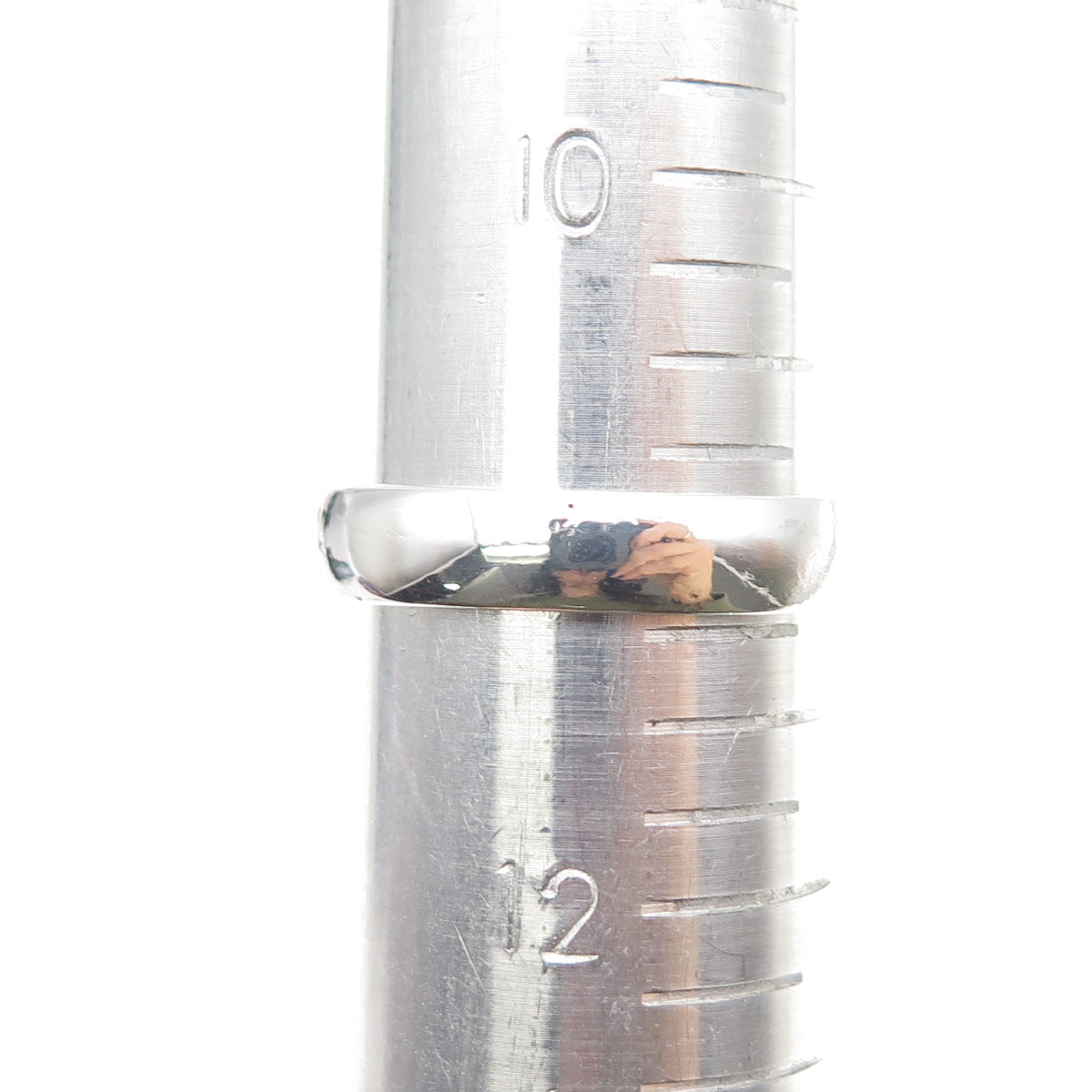 JUDITH RIPKA 925 Sterling Silver Real Round-Cut Ruby & C Z Band Ring Size 11.25