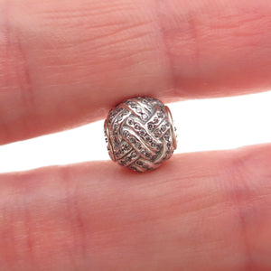 Pandora 925 Sterling Silver C Z Essence Friendship Slide Bead Charm