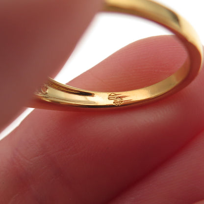 925 Sterling Silver Gold Plated Real Round-Cut Diamond Ring Size 6.75