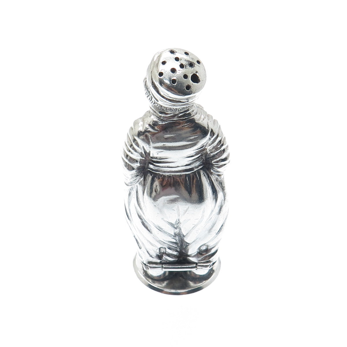 BERTHOLD HERMANN MULLER 925 Sterling Antique 1914 Dutch Boy Salt / Pepper Shaker