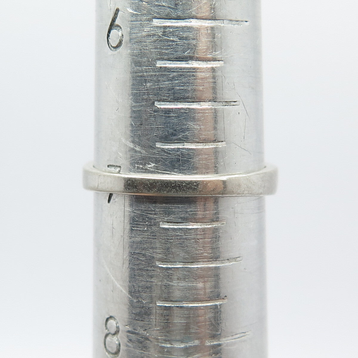 925 Sterling Silver Lab-Created Sapphire Gem & C Z Ring Size 7