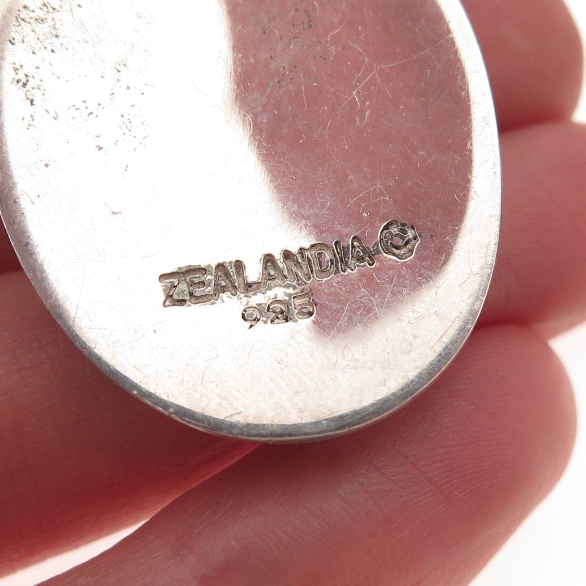 ZEALANDIA 925 Sterling Silver Vintage Minoan Crete Oxidized Earrings