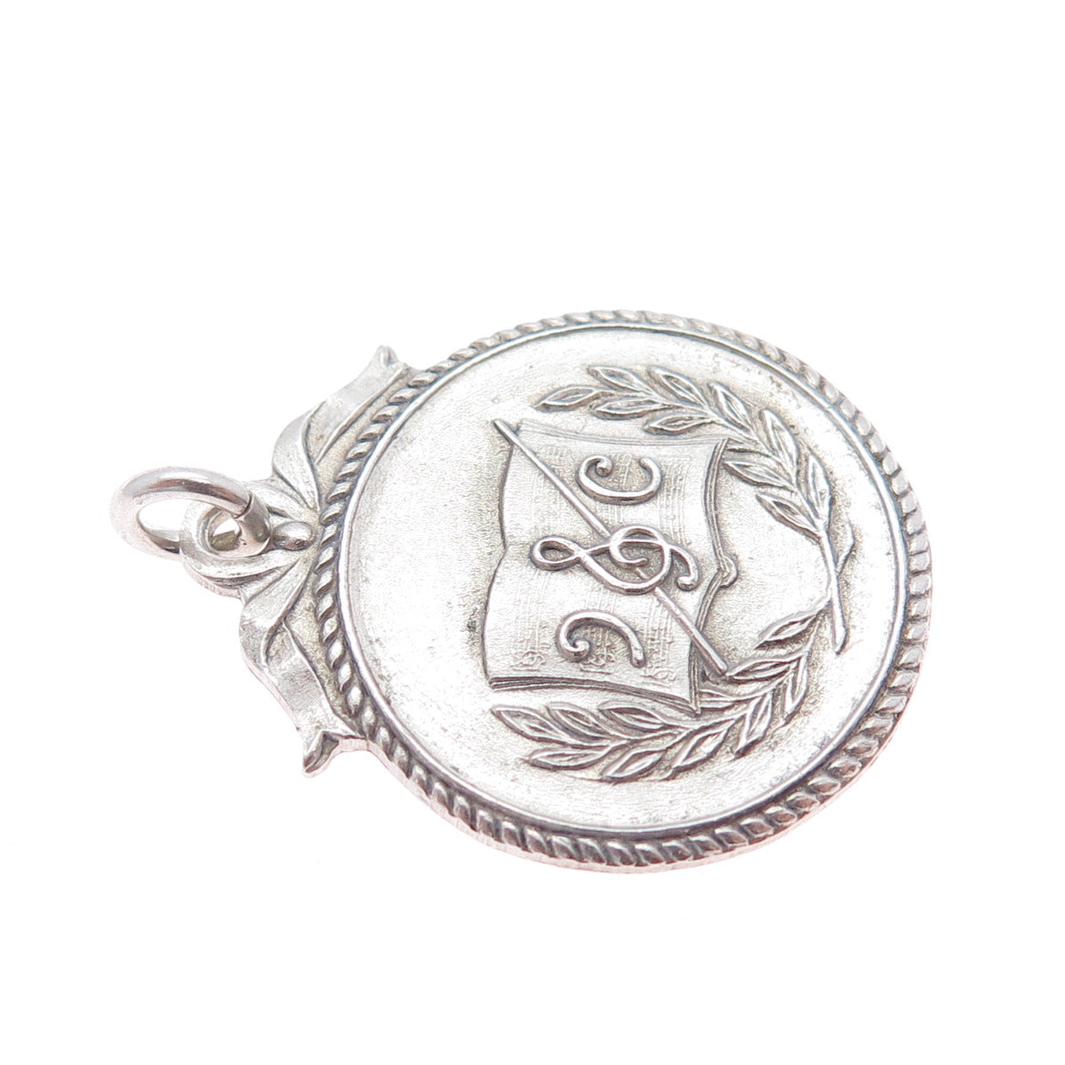 925 Sterling Silver Vintage Port Colborne Festival of Music Charm Pendant