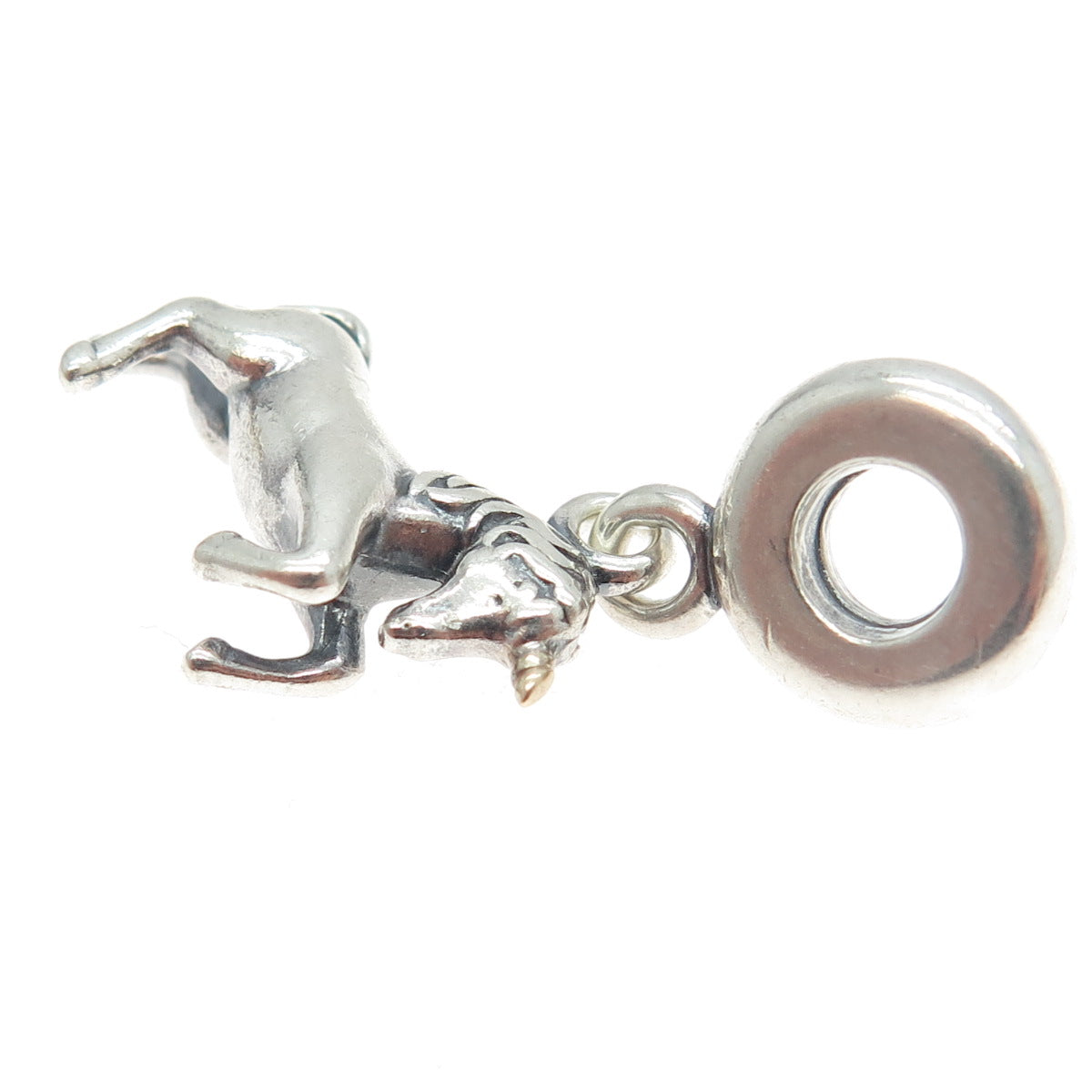 PANDORA 925 Sterling Silver Unicorn Dangling Charm