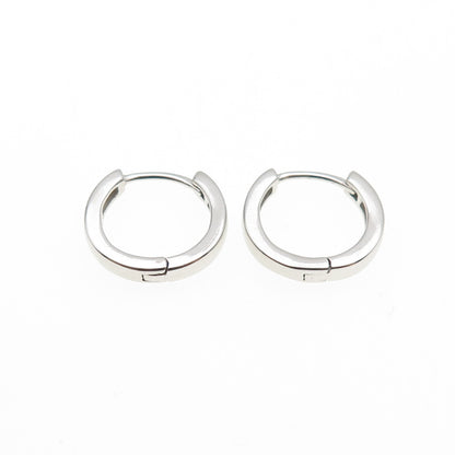 925 Sterling Silver Hoop Earrings