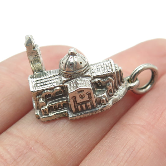 CREED 925 Sterling Antique Basilica of the National Shrine Washington Pendant