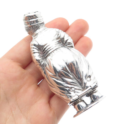 BERTHOLD HERMANN MULLER 925 Sterling Antique 1914 Dutch Boy Salt / Pepper Shaker